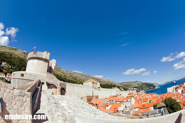 クロアチア・スロベニア風景写真＠ドゥブロヴニクの城壁一周巡り（その７）